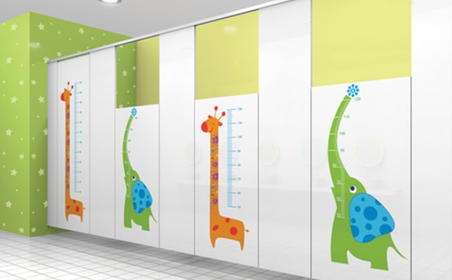 nhà vệ sinh trường mầm non